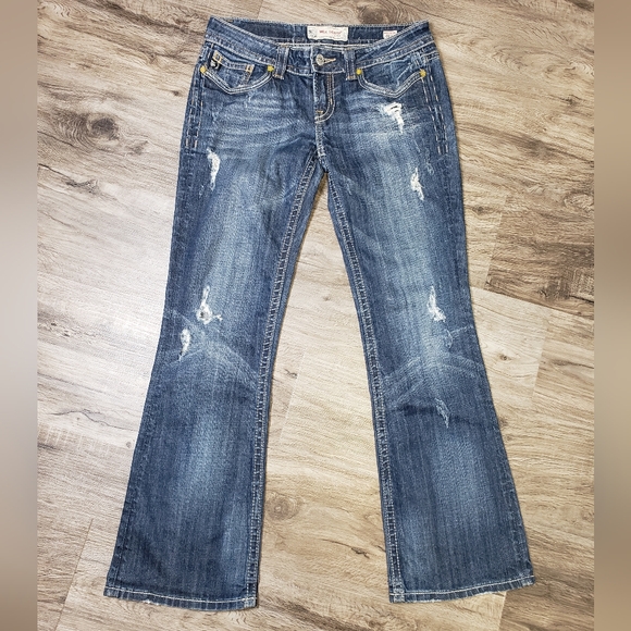 MEK Denim Modena Bootcut Women's Jeans 28x32 - Picture 1 of 9